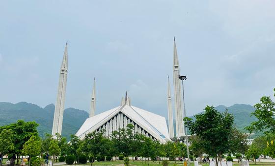 أحد مساجد العاصمة الباكستانية إسلام أباد